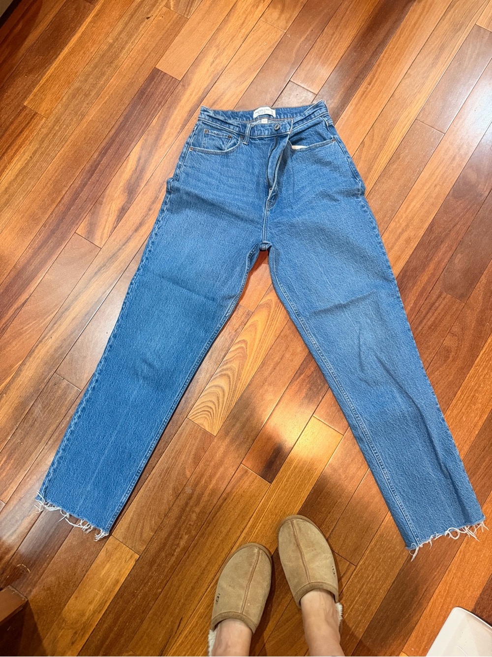 Abercrombie Classic High-Rise Blue Women's Jeans
